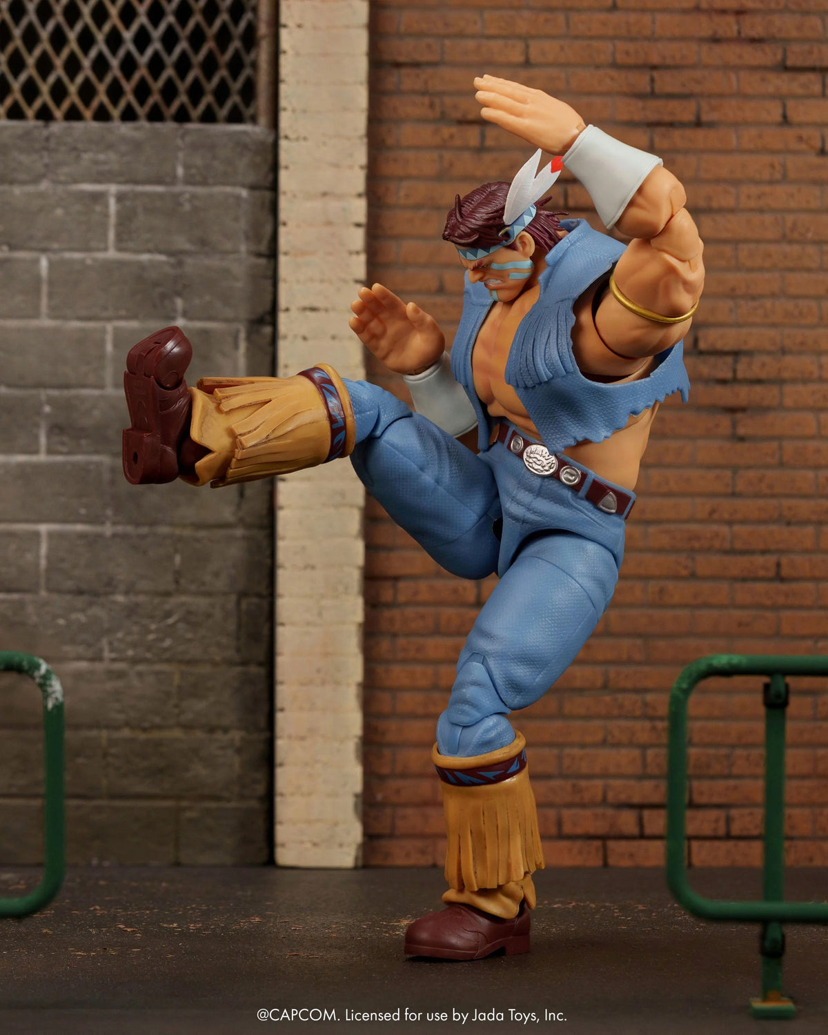 JADA TOYS Street Fighter ストリートファイター T.Hawk（サンダー・ホーク）1/12 アクションフィギュア JD35739