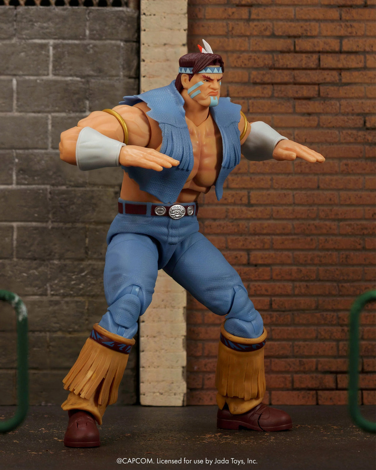 JADA TOYS Street Fighter ストリートファイター T.Hawk（サンダー・ホーク）1/12 アクションフィギュア JD35739
