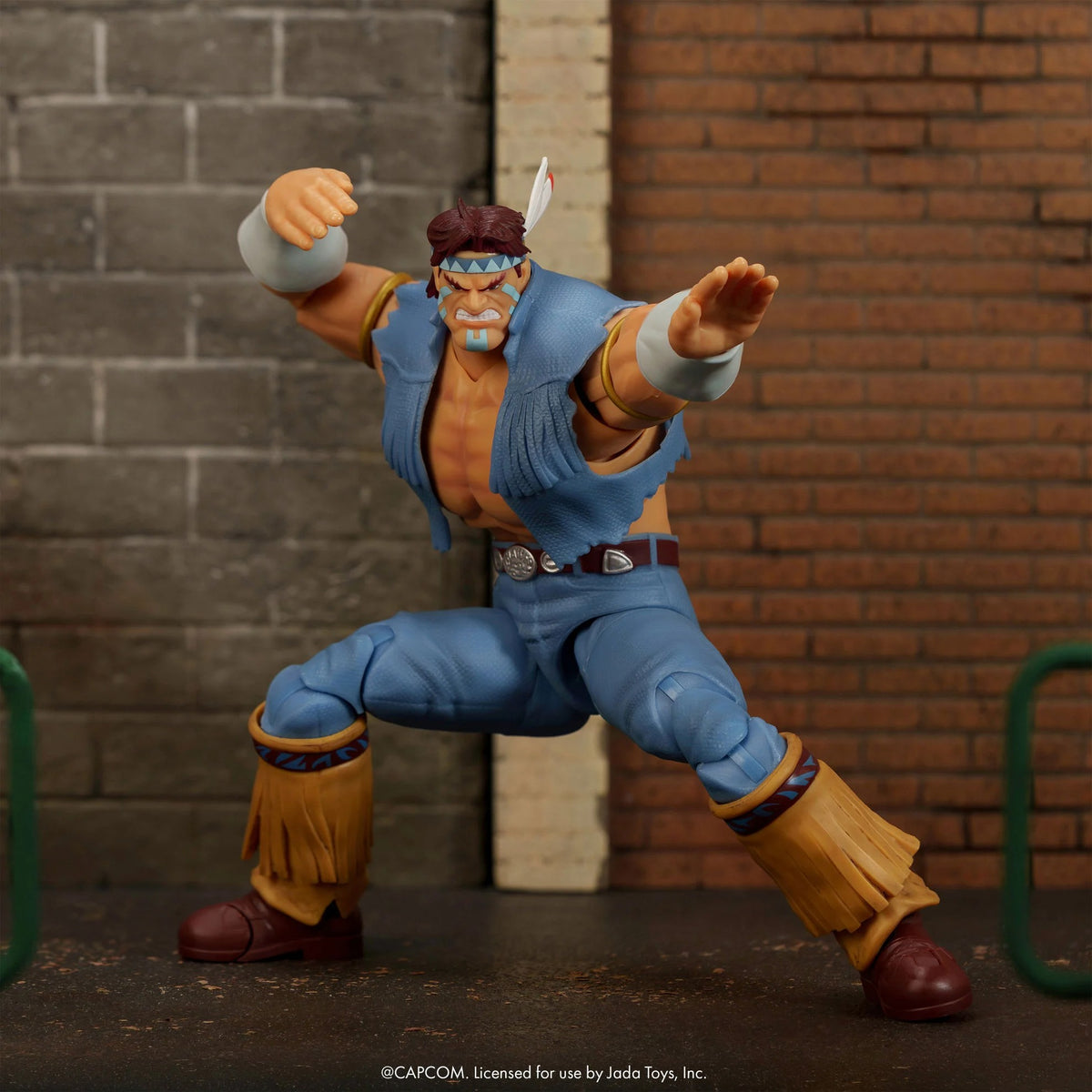 JADA TOYS Street Fighter ストリートファイター T.Hawk（サンダー・ホーク）1/12 アクションフィギュア JD35739
