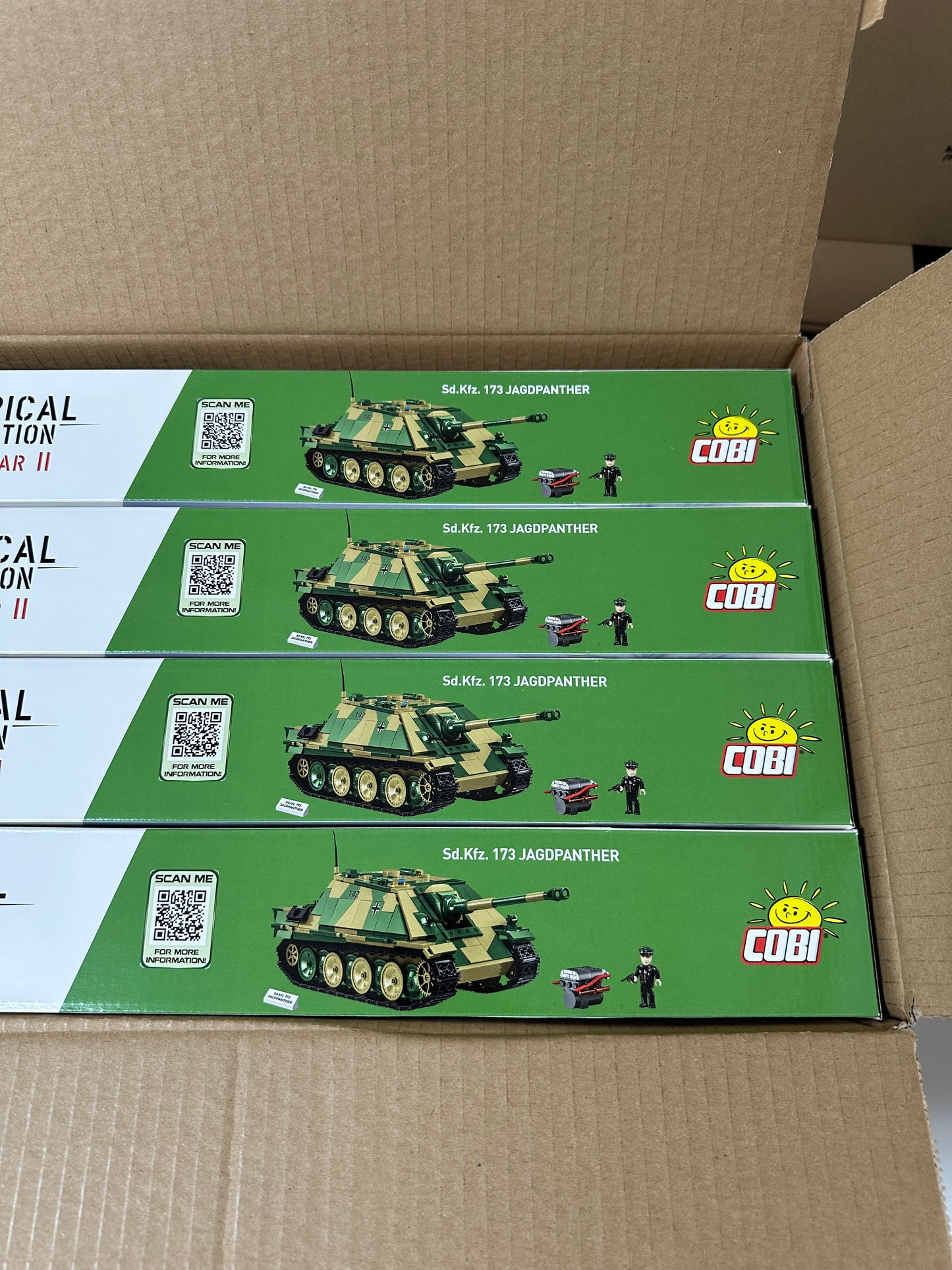 コビー COBI 2574 Sd.kfz 173 Jagdpather 戦車 1/28