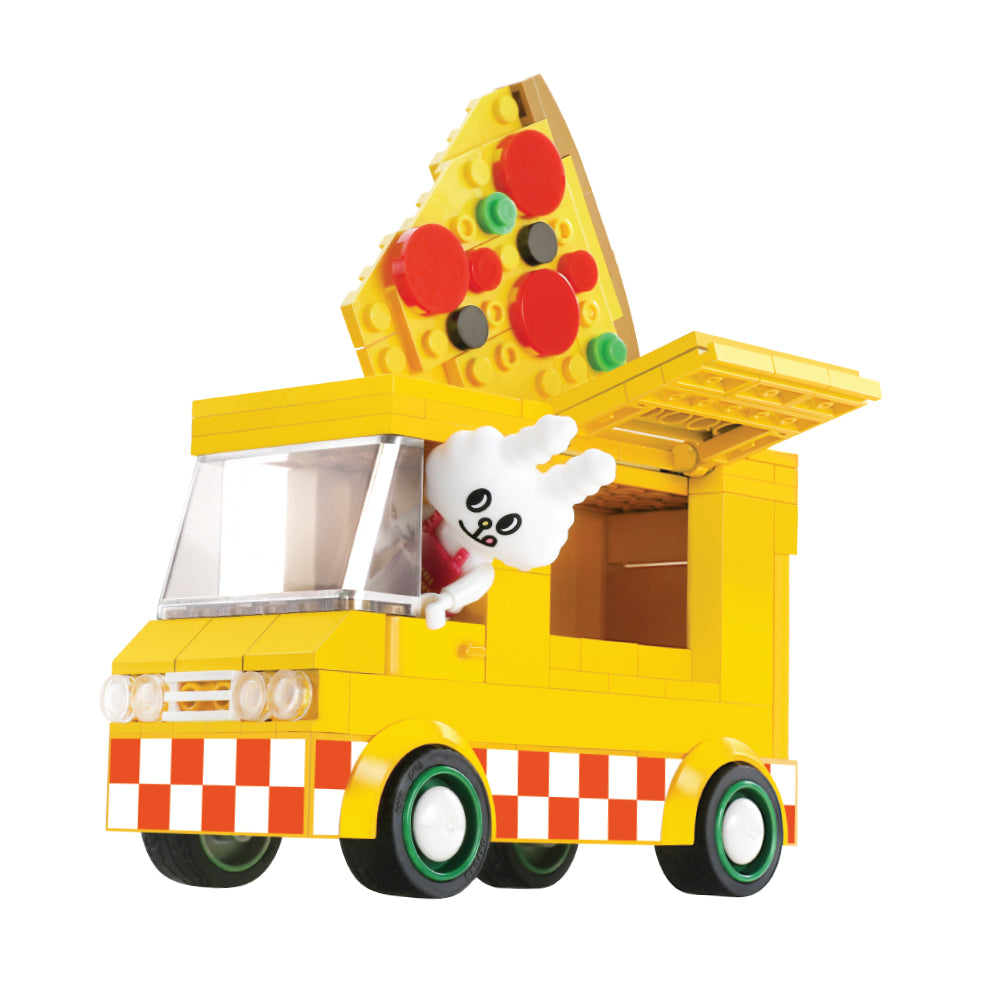 Oxford オックスフォード バニーコンビニ ピザトラック Bunni Konbiny BK3745 ブロック玩具