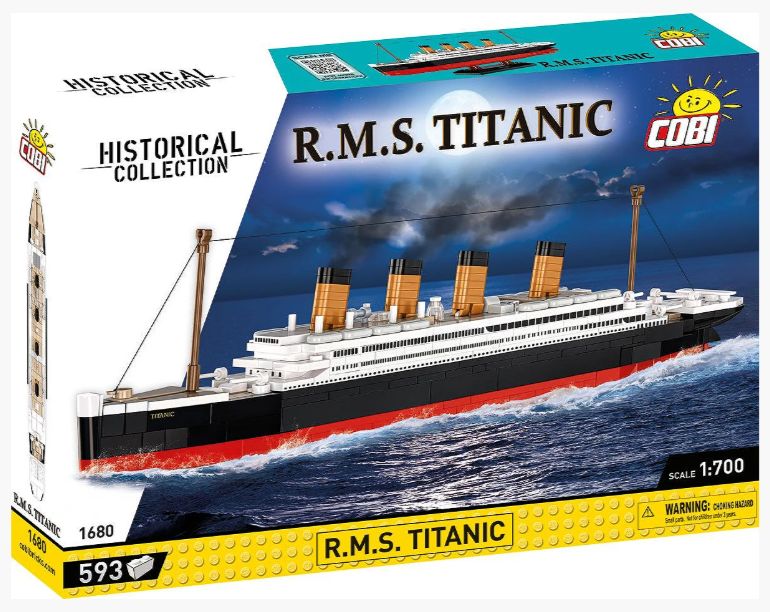 コビー COBI 1680 R.M.S.タイタニック Titanic EU製（ポーランド Poland）LEGO 対応ブロック