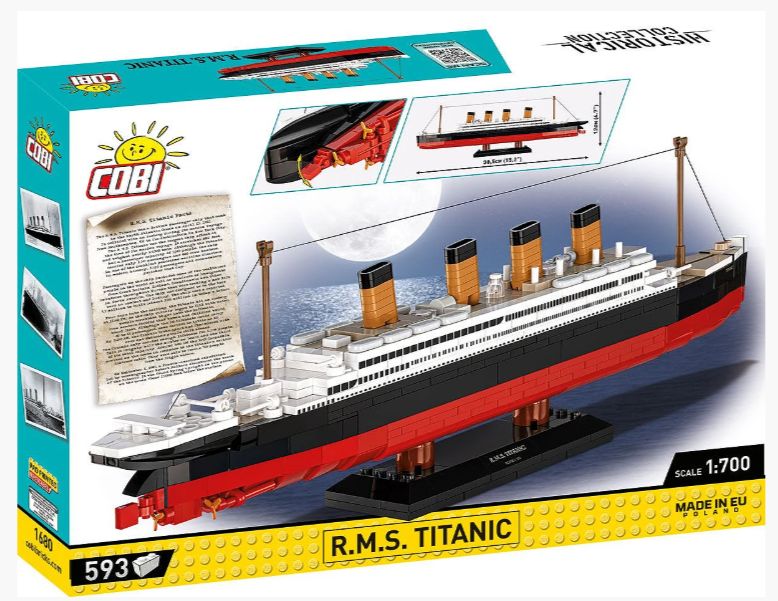 コビー COBI 1680 R.M.S.タイタニック Titanic EU製（ポーランド Poland）LEGO 対応ブロック