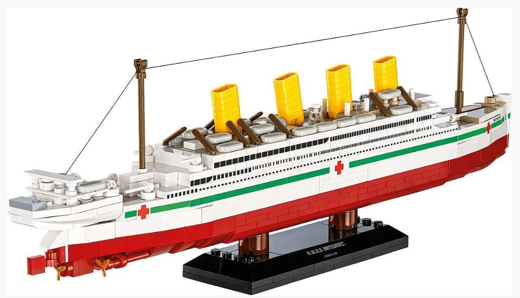 コビー COBI 1681 歴史コレクション 大戦 H.M.H.S ブリタニック Britannic EU製（ポーランド Poland）LEGO対応ブロック
