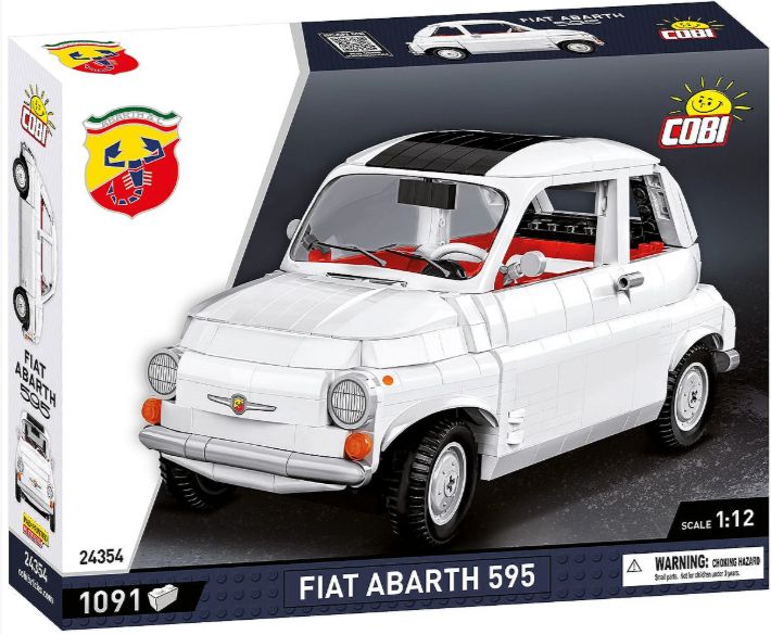 コビー COBI 24354 フィアット アバルトCARS Fiat 500 Abarth EU製（ポーランド Poland）LEGO 対応ブロック