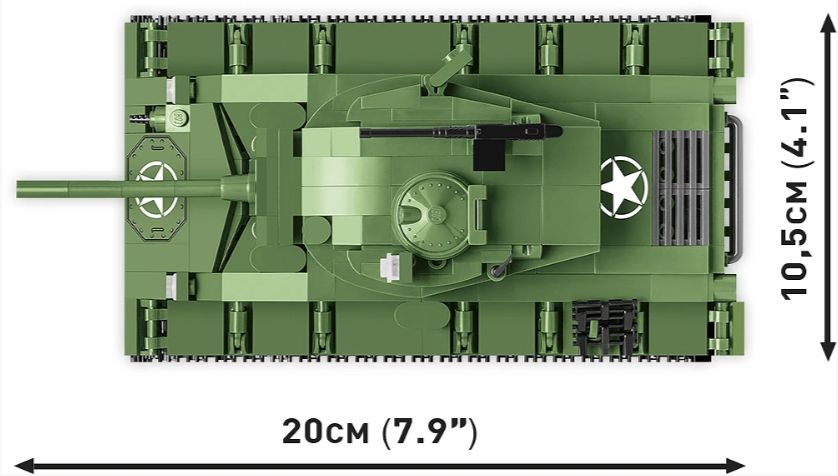 コビー COBI 2543 M24 チャフィータンク CHAFFEE ヒストリカルコレクション 第二次世界大戦 EU製（ポーランド Poland）LEGO対応ブロック