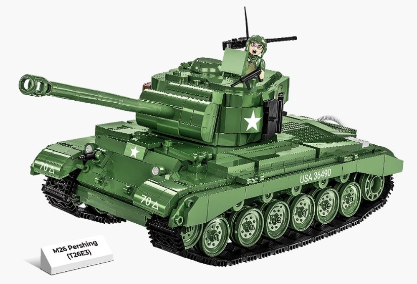 コビー COBI 2564 M26 パーシング PERSHING T26E3 EU製（ポーランド Poland）LEGO 対応ブロック