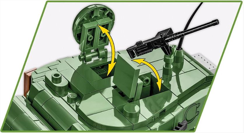 コビー COBI 2564 M26 パーシング PERSHING T26E3 EU製（ポーランド Poland）LEGO 対応ブロック