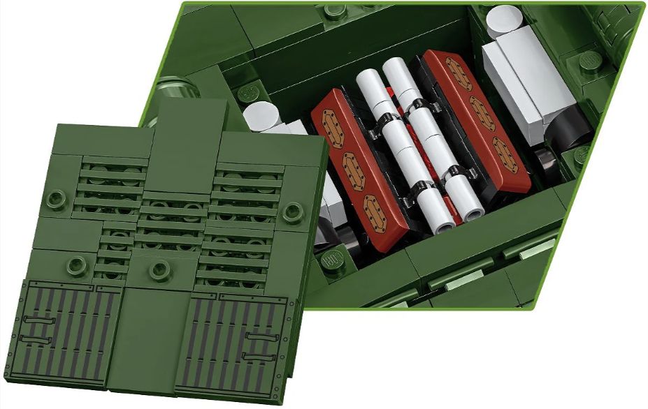 コビー COBI 2590  Is-3 イス・トゥーリー Soviet ソビエト 重戦車 ヒストリカルコレクション 第二次世界大戦 EU製（ポーランド Poland）LEGO 対応ブロック