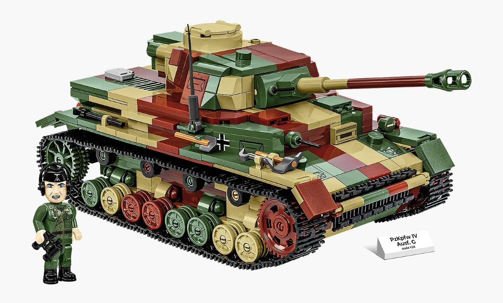 コビー COBI 2592 PZKPFW IV Ausf. G IV号戦車 ヒストリカルコレクション 第二次世界大戦 EU製（ポーランド Poland）LEGO 対応ブロック