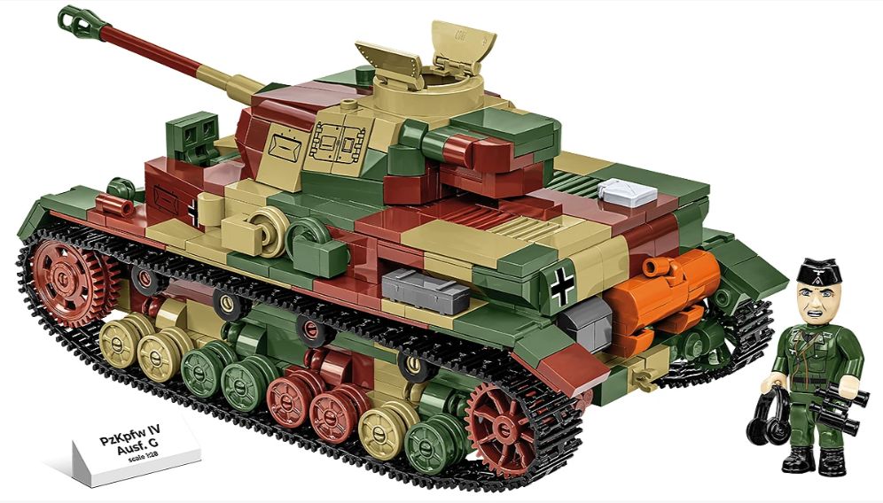 コビー COBI 2592 PZKPFW IV Ausf. G IV号戦車 ヒストリカルコレクション 第二次世界大戦 EU製（ポーランド Poland）LEGO 対応ブロック