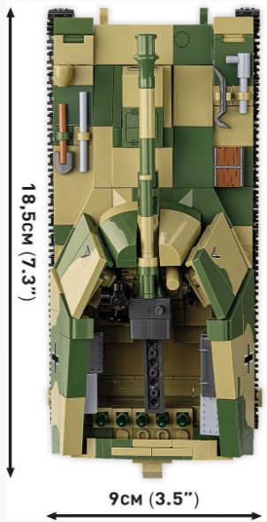 コビー COBI 2598 Sd.Kfz.124 Wespe Tank ヴェスペ  ヒストリカルコレクション 第二次世界大戦 EU製（ポーランド Poland）LEGO 対応ブロック