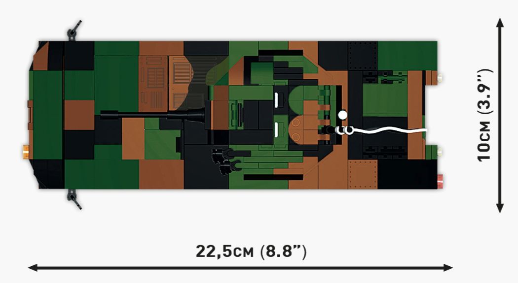 コビー COBI 2629 Armed Forces KTO Rosomak (PL/UA) ロソマク EU製（ポーランド Poland）LEGO 対応ブロック