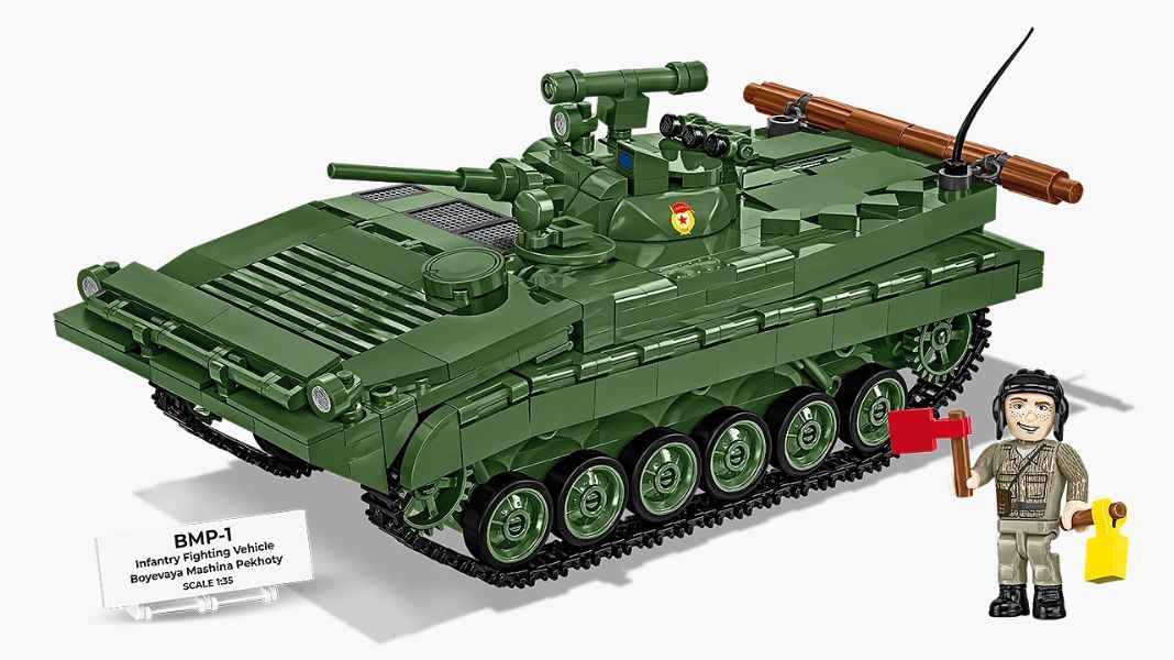 コビー COBI 2631 BMP-1 (Boyevaya Mashina Pekhoty) EU製（ポーランド Poland）LEGO 対応ブロック