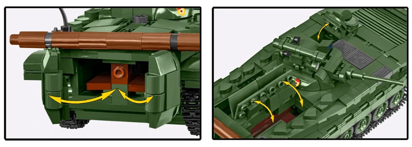 コビー COBI 2631 BMP-1 (Boyevaya Mashina Pekhoty) EU製（ポーランド Poland）LEGO 対応ブロック