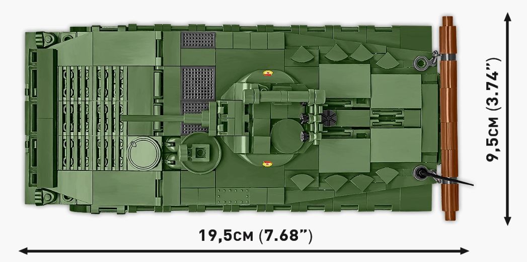コビー COBI 2631 BMP-1 (Boyevaya Mashina Pekhoty) EU製（ポーランド Poland）LEGO 対応ブロック