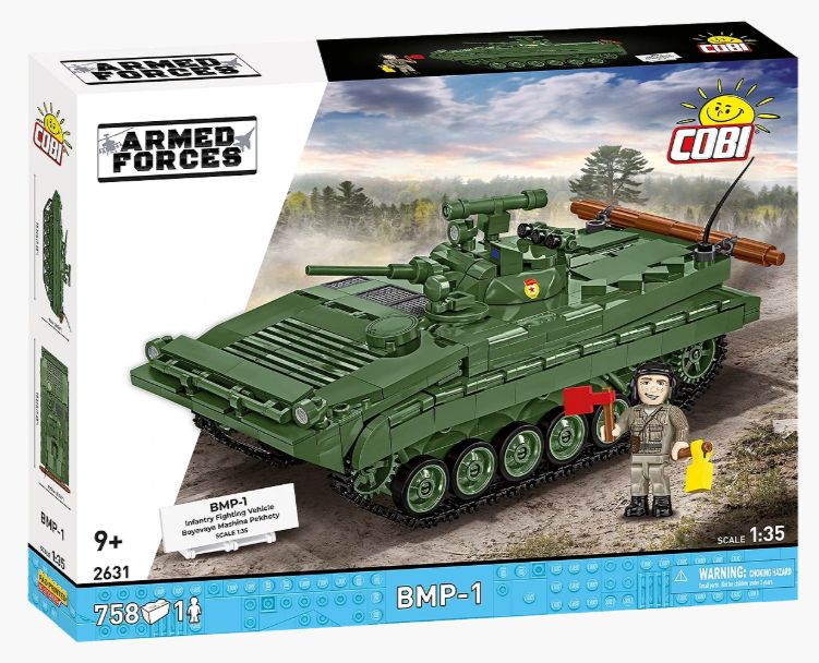 コビー COBI 2631 BMP-1 (Boyevaya Mashina Pekhoty) EU製（ポーランド Poland）LEGO 対応ブロック