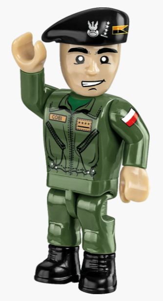 コビー COBI 2633 Armed Forces M1A2 ABRAMS エイブラムス(PL) 戦車 EU製（ポーランド Poland）LEGO 対応ブロック