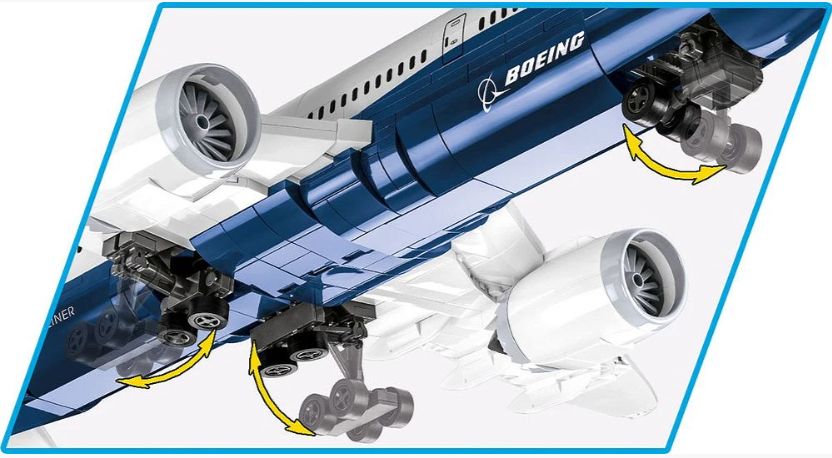 コビー COBI 26603 Boeing 787-8 DREAMLINER ボーイング 飛行機 EU製（ポーランド Poland）LEGO 対応ブロック