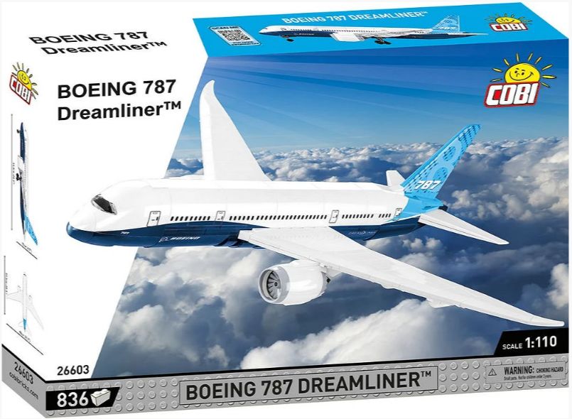 コビー COBI 26603 Boeing 787-8 DREAMLINER ボーイング 飛行機 EU製（ポーランド Poland）LEGO 対応ブロック