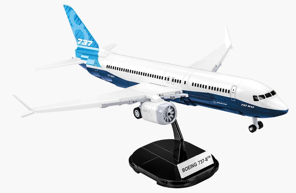 コビー COBI 26608 Boeing 737-8 ボーイング 飛行機 EU製（ポーランド Poland）LEGO 対応ブロック