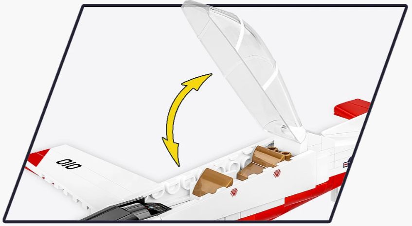 コビー COBI 26625 Civil aircraft Beechcraft T-6 Texan II テキサンII EU製（ポーランド Poland）LEGO 対応ブロック