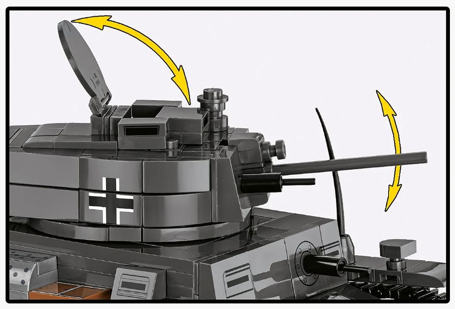 コビー COBI 2666 PANZER 38(T)/(CKD) LT VZ ヒストリカルコレクション 第二次世界大戦 EU製（ポーランド Poland）LEGO 対応ブロック