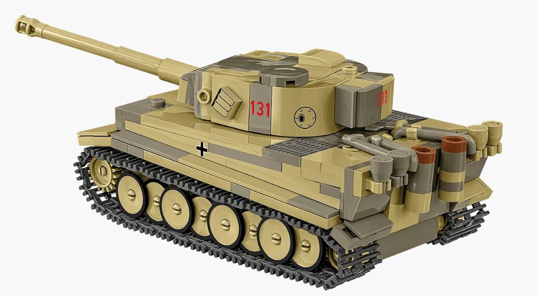 コビー COBI 2734 PANZER VI TIGER I no 131 タイガー131 ヒストリカルコレクション 第二次世界大戦 EU製（ポーランド Poland）LEGO 対応ブロック