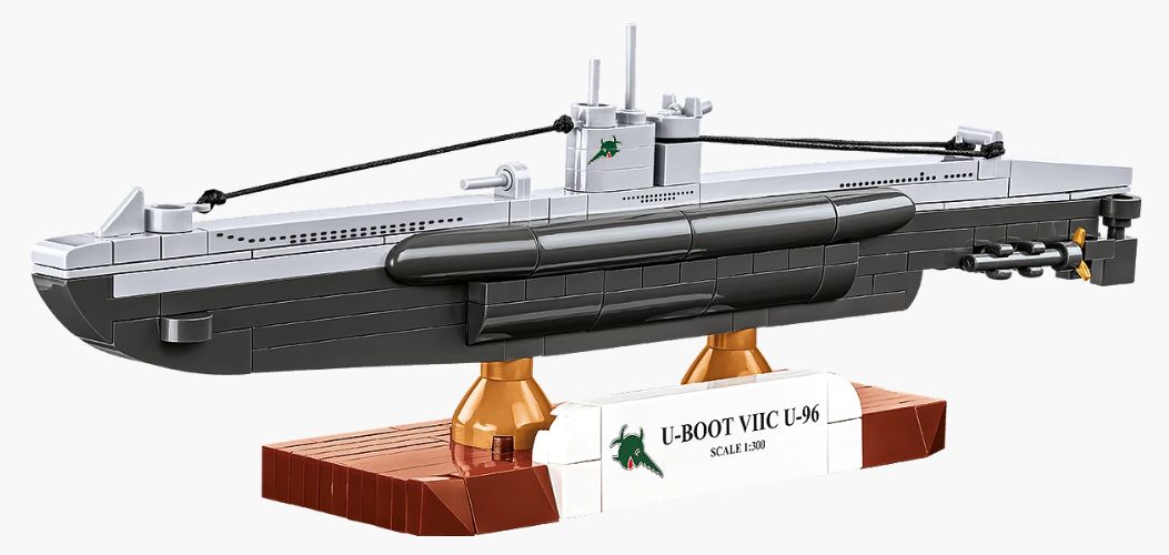 コビー COBI 4857 U-BOOT Uボート VIIC U-96 ヒストリカルコレクション 第二次世界大戦 EU製（ポーランド Poland）LEGO 対応ブロック