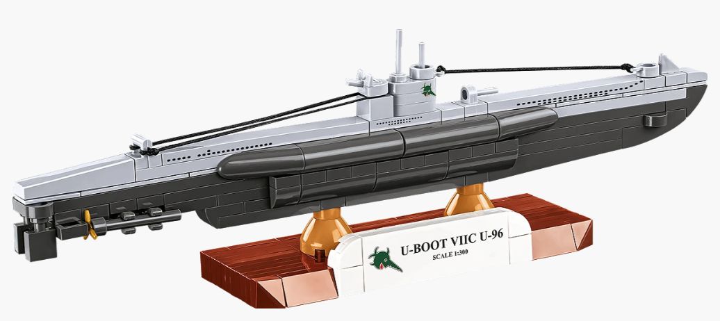 コビー COBI 4857 U-BOOT Uボート VIIC U-96 ヒストリカルコレクション 第二次世界大戦 EU製（ポーランド Poland）LEGO 対応ブロック