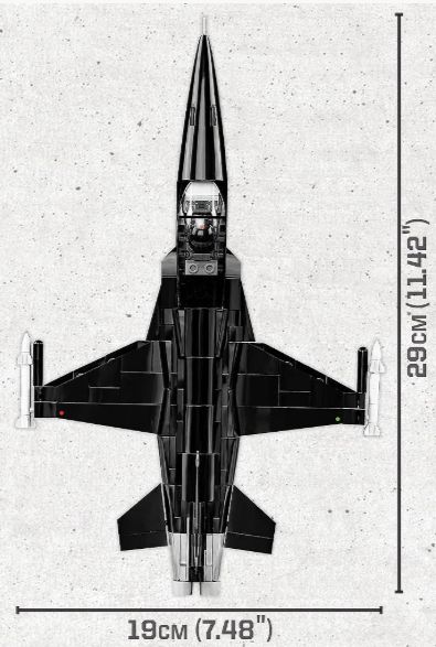 コビー COBI 5859 Top Gun トップガン MIG-28 EU製（ポーランド Poland）LEGO 対応ブロック