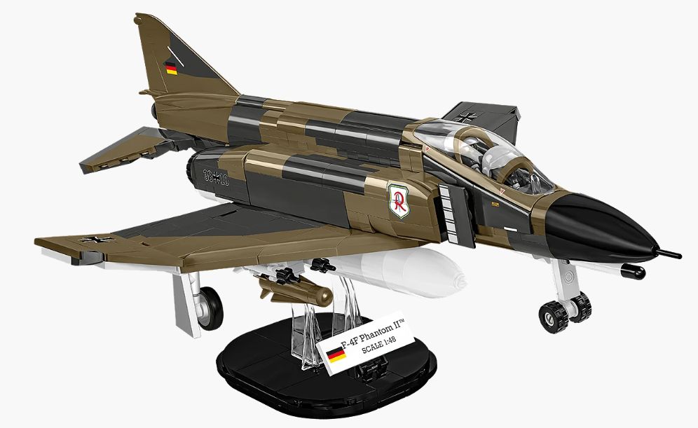コビー COBI 5898 F-4F Phantom ファントムⅡ ミッドウェー ドイツ空軍 戦闘機 EU製（ポーランド Poland）LEGO 対応ブロック