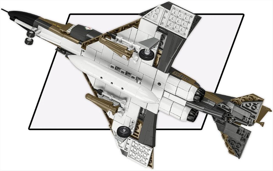 コビー COBI 5898 F-4F Phantom ファントムⅡ ミッドウェー ドイツ空軍 戦闘機 EU製（ポーランド Poland）LEGO 対応ブロック