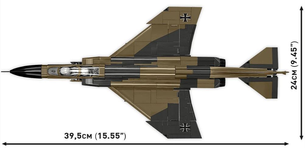コビー COBI 5898 F-4F Phantom ファントムⅡ ミッドウェー ドイツ空軍 戦闘機 EU製（ポーランド Poland）LEGO 対応ブロック