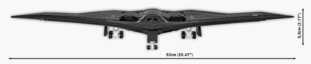 コビー COBI 5916 Armed Forces Northrop ノースロップグラマン B-2 スピリット ステルス機 EU製（ポーランド Poland）LEGO 対応ブロック