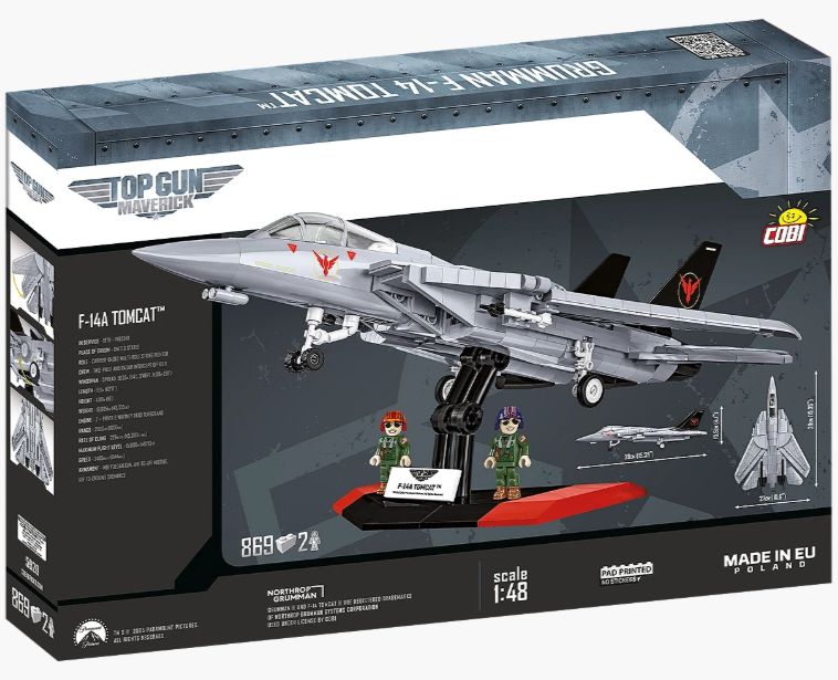 コビー COBI 5920 Top Gun Maverick トップガンマーベリック Grumman グラマン F-14 トムキャットTomcat EU製（ポーランド Poland）LEGO 対応ブロック