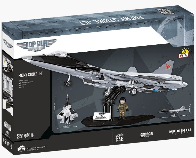 コビー COBI 5921 Top Gun Maverick トップガンマーベリック Enemy Strike Jet エネミーストライクジェット EU製（ポーランド Poland）LEGO 対応ブロック