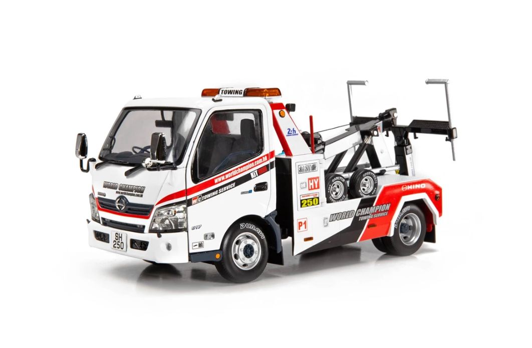 Tiny 微影 1/18 日野300 World Champion Tow Truck ATC18022 レッカー車 ダイキャスト ミニカー 香港から