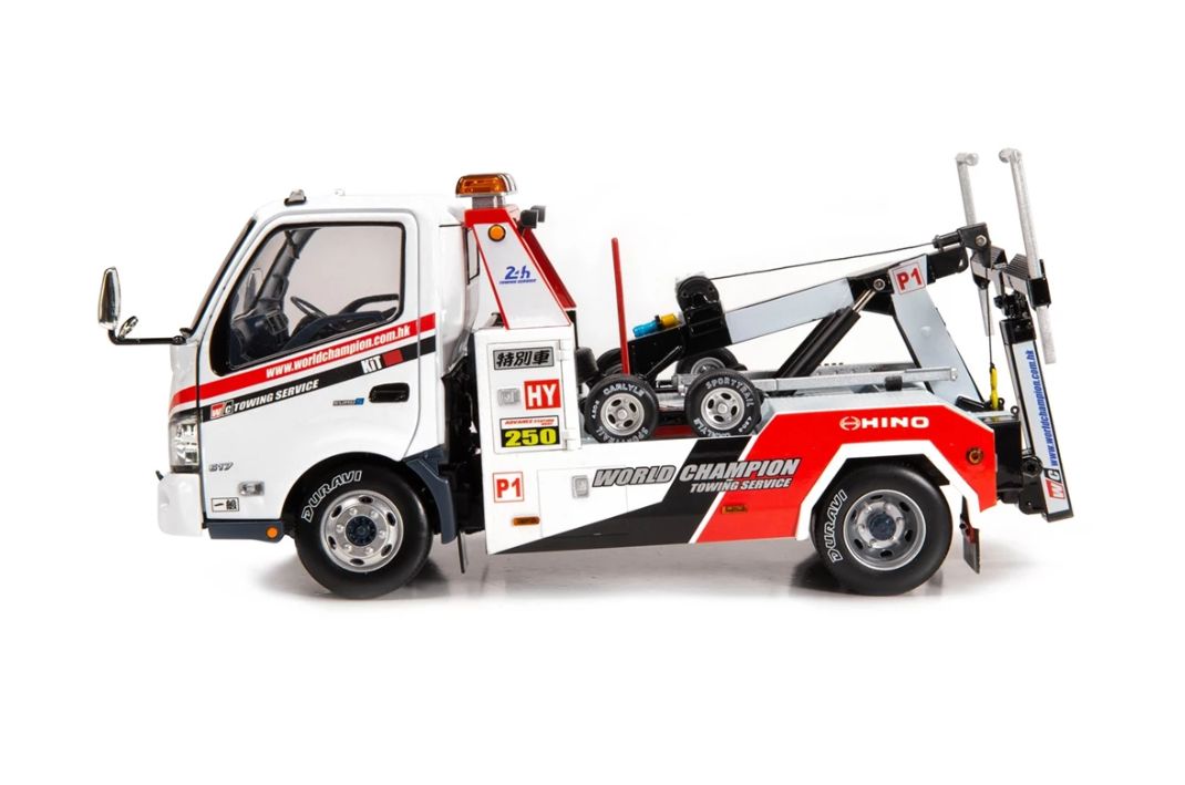 Tiny 微影 1/18 日野300 World Champion Tow Truck ATC18022 レッカー車 ダイキャスト ミニカー 香港から