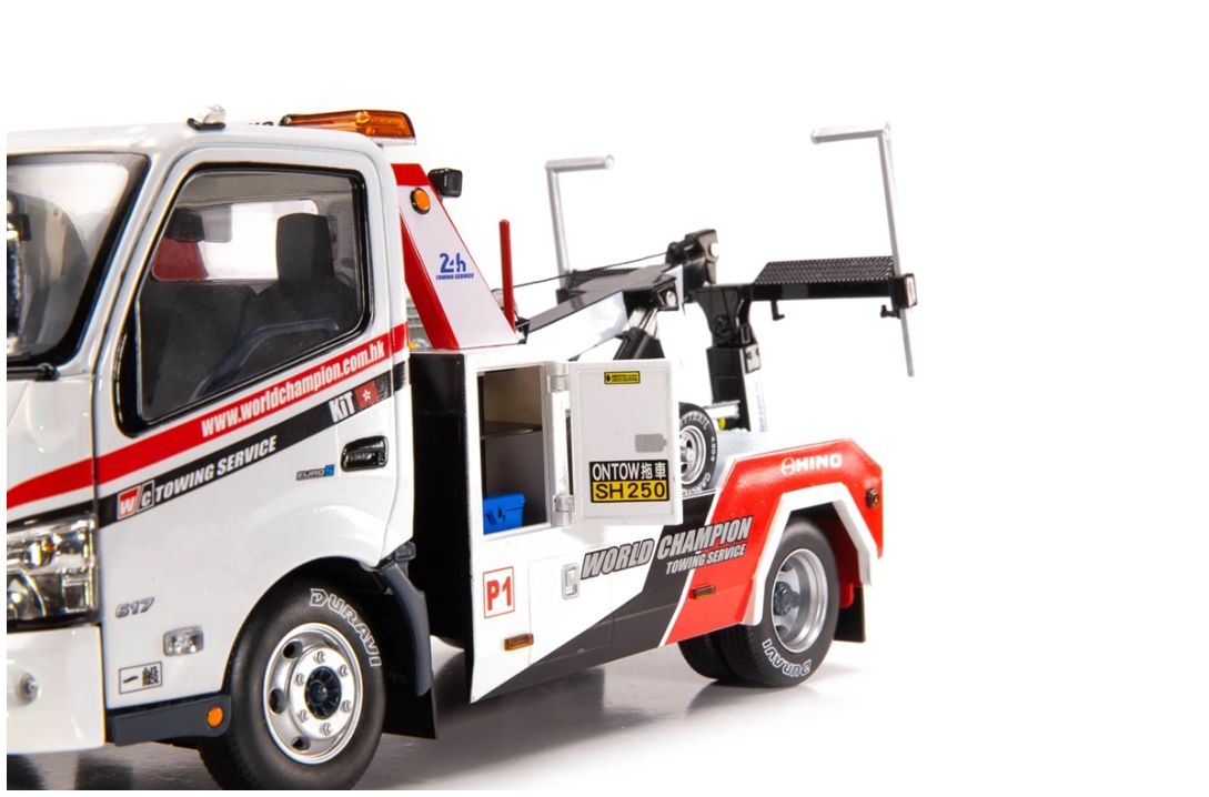 Tiny 微影 1/18 日野300 World Champion Tow Truck ATC18022 レッカー車 ダイキャスト ミニカー 香港から
