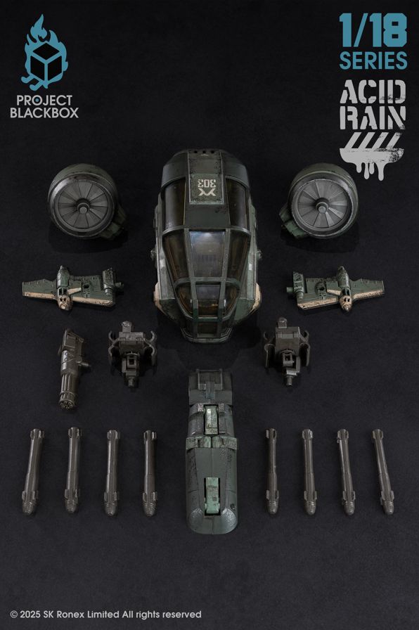 ACID RAIN WORLD 《酸雨戦争》 アシッドレインワールド the last line of defense PBB-AR002 Marine Wingflux WF8m Project Blackbox
