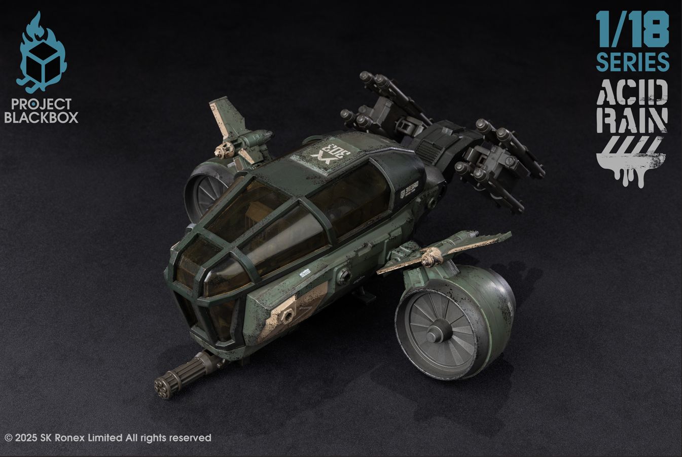 ACID RAIN WORLD 《酸雨戦争》 アシッドレインワールド the last line of defense PBB-AR002 Marine Wingflux WF8m Project Blackbox