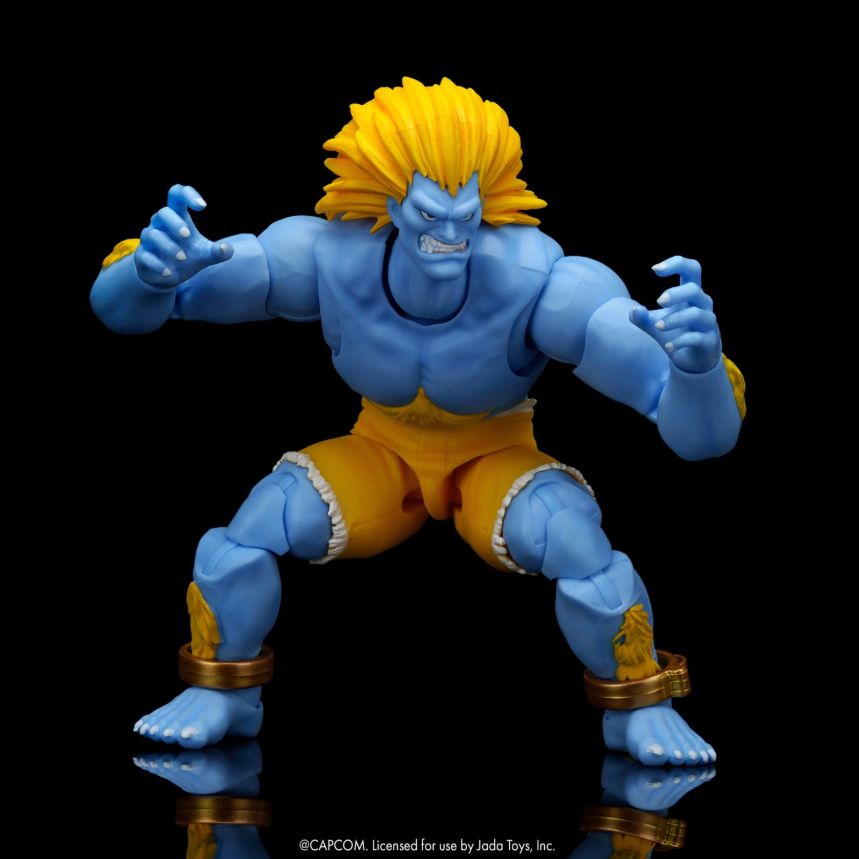 JADA TOYS Street Fighter ストリートファイター Blanka Player2（ブランカ 2Pカラー）1/12 アクションフィギュア JD37931
