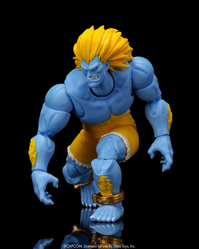 JADA TOYS Street Fighter ストリートファイター Blanka Player2（ブランカ 2Pカラー）1/12 アクションフィギュア JD37931