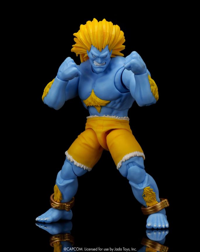 JADA TOYS Street Fighter ストリートファイター Blanka Player2（ブランカ 2Pカラー）1/12 アクションフィギュア JD37931