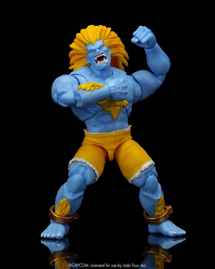 JADA TOYS Street Fighter ストリートファイター Blanka Player2（ブランカ 2Pカラー）1/12 アクションフィギュア JD37931