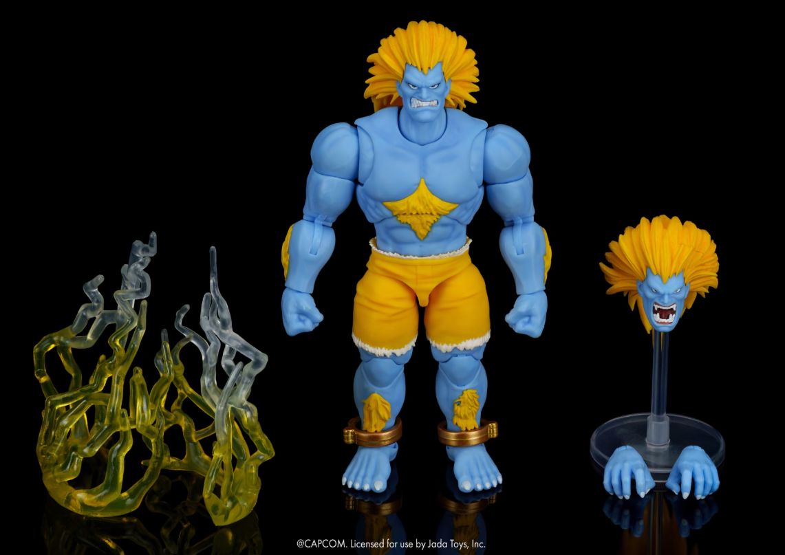 JADA TOYS Street Fighter ストリートファイター Blanka Player2（ブランカ 2Pカラー）1/12 アクションフィギュア JD37931