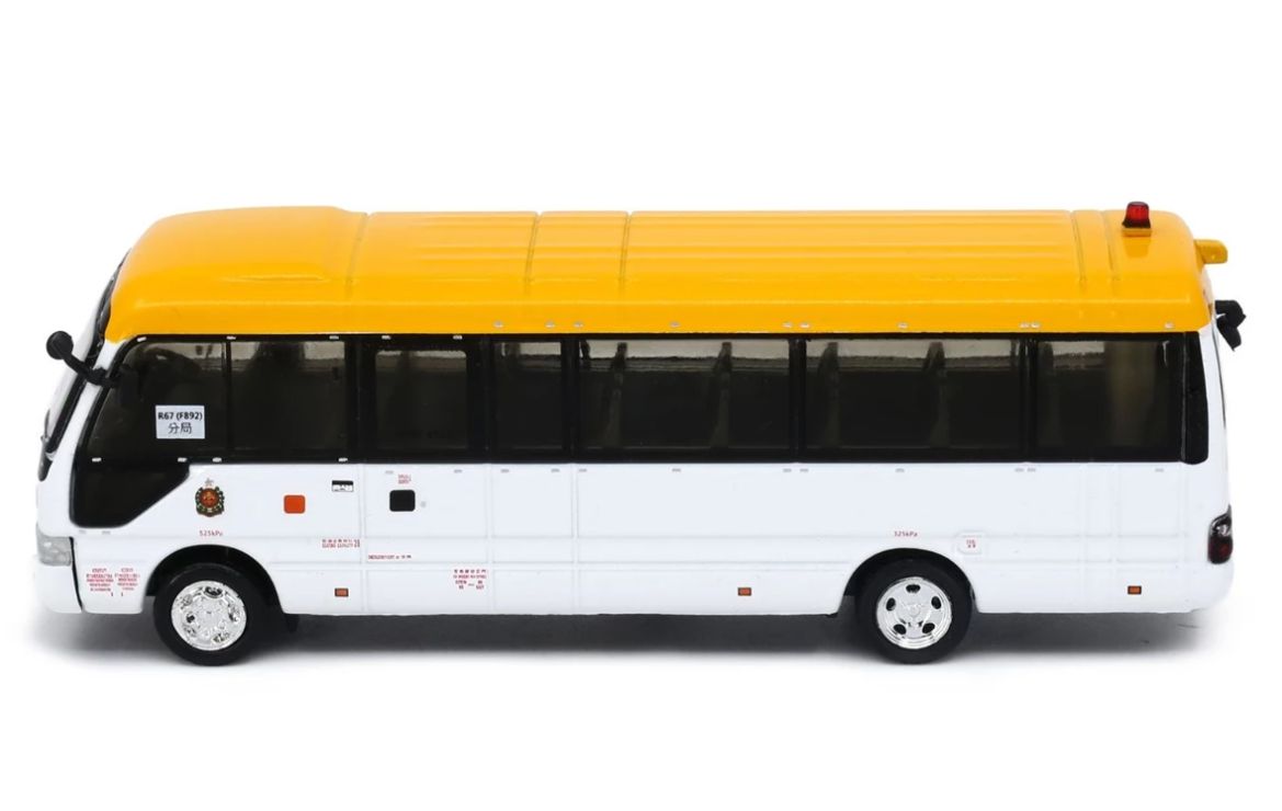 Tiny 微影 1/76 TinyCity TOYOTA Coaster B59 HKFSD(F892) トヨタ コースター 香港消防処 ATC66244 ダイキャストミニカー
