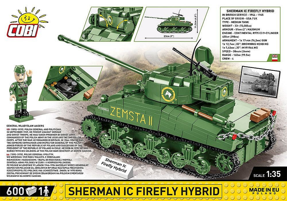 コビー COBI 2276 Sherman IC Firefly Hybrid シャーマン IC ファイアフライ ハイブリッド
