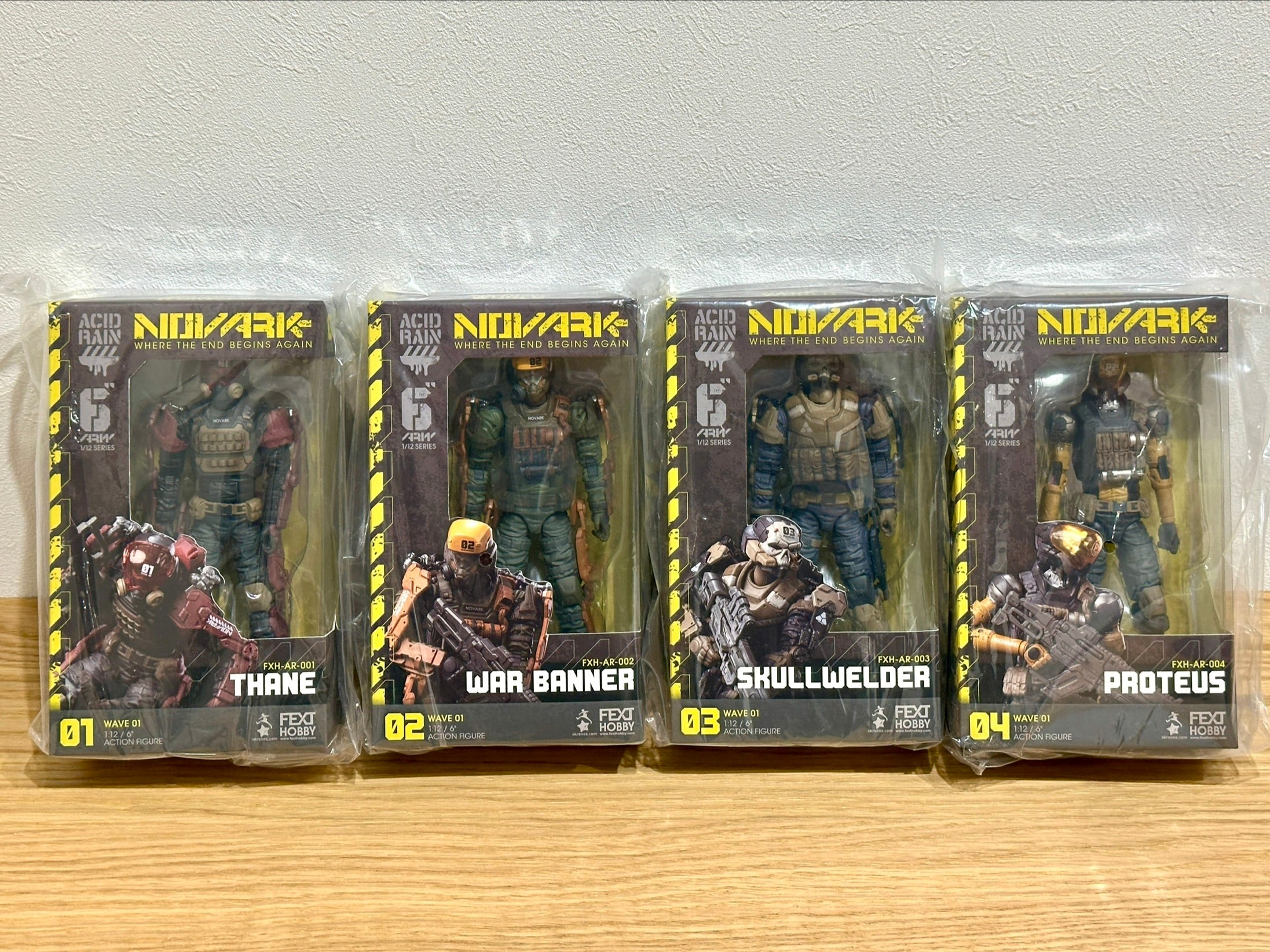 Acid Rain FXH-AR-001 002 003 004 1:12 アシドレイン 4点セット